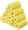 Navaris Gipsbinden 10er Set Gipsabdruck Babybauch - Gips Abdruck Babybauch Gipsabdruck Set - Abdruck Binden 10 x 300 cm - Gipsrollen Gipsbinden zum Basteln - Schnelltrocknend Gelb