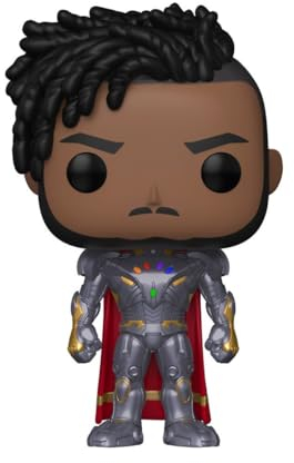 Funko Pop! Marvel - The King - What If - Infinity Killmonger - Marvel What If - Figurine en Vinyle à Collectionner - Idée de Cadeau - Produits Officiels - Jouets pour Les Enfants et Adultes - TV Fans
