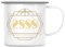 Tazza in metallo smaltato, personalizzabile, anno 20
