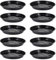 Wensmy 10Pcs Plant Saucer 30CM Round Plastic Plant Trays Plant Saucer Drip Trays Flower Pot Drip Trays Garden Plants Saucers for Indoor Outdoor (30CM)