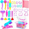 HappyGoLucky Play Sets for Kids, Play Tools and Cutters Toys for 3-9 Year Old Boys Girls Plasticine Tools for Children 3 4 5 Year Old Modelling Clay Tools Set for Kids Toys Age 3-8