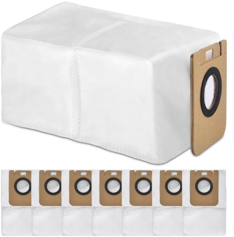 8 Stück Staubbeutel für Dreame X10/S10/S10Pro/B101CN/S20/L10S ultra/W10S pro Staubsauger Absaugstation, Staubbeutel für Xiaomi, Großer Kapazität Einweg Staubsaugerbeutel