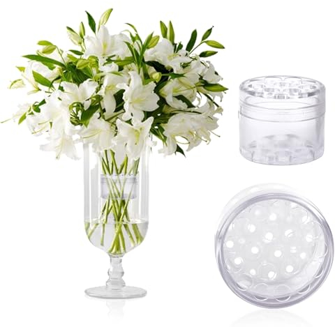 AFAIK 2 supporti per fiori a spirale Ikebana Stem Holder per vasi, bouquet, utensili Ikebana, bouquet, twister, supporto per fiori fai da te