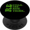 Recycle Reuse Renew Rethink Shirt zum Tag der Erde PopSockets mit austauschbarem PopGrip