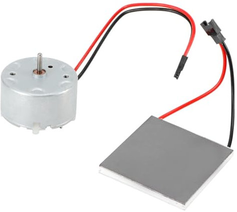 Pièces de Cheminée Ventilateur 8 × 6 × 6 Feuille de Générateur de Ventilateur de Cheminée Ensemble D'accessoires de Moteur de Générateur de Ventilateur de Cheminée Pièces Ecofan