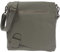 LECONI Umhängetasche Damen-Tasche Crossbag Leder Natur Schultertasche Vintage-Look Ledertasche Frauen + Herren Handtasche aus Echt-Leder 29x29x6cm oliv LE3073-sof