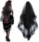 Tutukyle Schwarzer Schleier Halloween Schleier Schwarz Brautschleier Halloween Stirnband Tag Der Toten Accessoires Dia de los Muertos Haarreif für Fasching Cosplay Party Halloween Kostüm Damen
