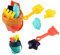 JOINPAYA Strandeimer für Jungen und Mädchen 2 Sets 12-TLG. Kinder-strandsandspielzeug Sandspielzeug-Set für Jungen und Mädchen