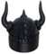 Schinner 3D-Druck Anhängerkupplung Abdeckung Kappe Schutzkappe Kugelkopf Wikingerhelm Viking lustig, schwarz, Kunststoff, Custom