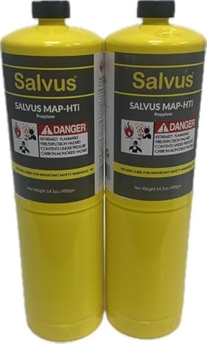 Intergas Salvus Map HTi Mapp Gas for Blowtorch Plumbing Blow Torch Bottle for Plumbers Soldering Mechanics (2)