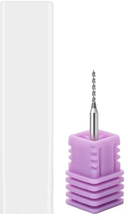Gungtj Bohrer für Nägel | Piercing Zubehör | Wolframstahl Nagel Piercing Bohrer - für Salon Frauen Anfänger DIY Art Charm Fingernagel