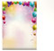 Party Feiern Karneval Motivpapier Konfetti, 20 Blatt Briefpapier DIN A4, 90g/qm