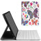 Custodia con tastiera per iPad Pro 10.5, ultra sottile, rimovibile, senza fili, Bluetooth, in pelle PU, pieghevole, per Apple iPad Pro 10.5 / A1701, A1709 (per iPad Pro 10.5, B)