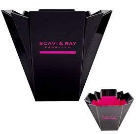Scavi & Ray Prosecco Wein Grappa Flaschenkühler Eisbox Eiskübel in schwarz/pink