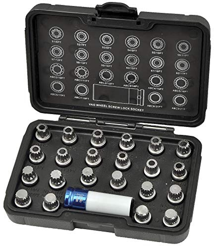 SET EXTRACTOR DE TORNILLOS DE SEGURIDAD PARA VW