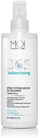 Spray potenciador de volumen VOLUMIZING cabellos finos 250ml M·O·I HairCare