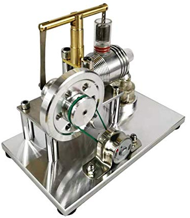 qingshuang Physisches Modell des Stirlingmotor-Generators, Kleiner Motor, externer Verbrennungsmotor, Dampfmotor.