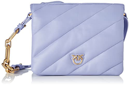 Pinko Twins Mini Maxi Quilt 1 CL She, Borsa Donna, Y79Q_Lavanda-Antique Gold, U