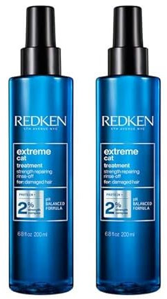REDKEN Extreme CAT 200 ml Doppelpack - Unparfümiert - Haarkur für Katzen - Katzenhaarkur Doppelpack