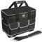 Oumuik Large Foldable Tool Bag - Waterproof, 40 x 23 x 28 cm Black