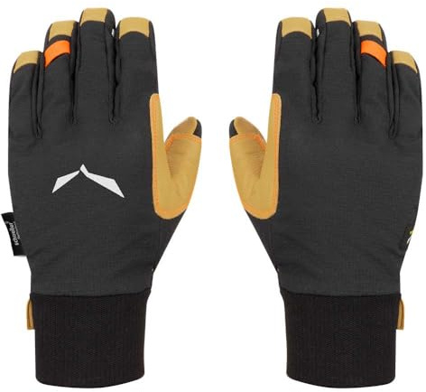 Salewa Ortles Durastretch Merino Handschuhe Herren, Schwarz, 8/M