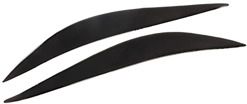 Scheinwerfer-Augenbrauen-Aufkleber, Vordere Scheinwerfer-Augenbrauen-Zierleiste, Scheinwerfer-Augenlid-Abdeckungsaufkleber Piano Black FüR 4er F32 F33 F36 2012-2020
