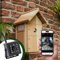 Nesting Box with Camera - 1440p HD WiFi Outdoor Nesting Box | Nesting Box for Tits, Robins and Sparrows | Nesting Boxes Attached to Tree, Fence or House | Ideal Nesting Box for Tits - NESTERA
