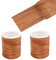 Guidre 2 Rolle Holzoptik Klebeband, Realistische Holzmaserung Reparatur,Selbstklebend Holzmaserung Panzertape für Weichsockelleiste,Türen Bordüre,Wände Tapeten,Möbel,8cm x 4.57m (Rot)
