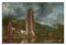 Landschaft mit den Ruinen des Schlosses von Egmond von Jacob Van Ruisdael Poster Gemälde