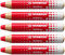 STABILO - Whiteboard- und Flipchartmarker - MARKdry - 5er Pack- rot