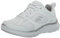 Skechers Damen Flex Appeal 5.0 Sneaker, WSL= White Silver, 39 EU