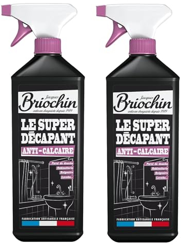Super Décapant Anticalcaire Jacques Briochin - 750 ml - Lot de 2
