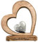 C|UTE - Hochzeitsgeschenk personalisiert mit Gravur, Silberhochzeit Geschenk, Holz Herz, Hochzeitsgeschenke für Brautpaar, Geldgeschenk Hochzeit, Geschenk Hochzeit, Jahrestag