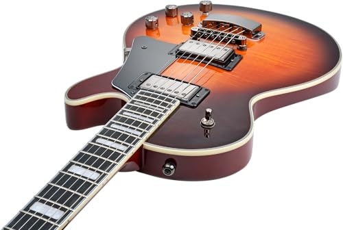 Hagstrom Super Swede LTD Tiger Burst Electric Guitar