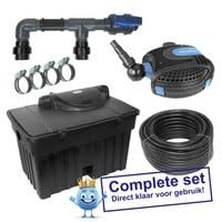 AquaKing BF-45000 Komplett-Set inklusive Pumpe - Pumpe - Filter - Teichpumpe - Elektrische Pumpe - Teich - Teichpumpen - Teichfilter - Algen - Teichfilter Komplett-Set - Algenbekämpfung - Boxfilter