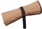 CRILSTYLEO Camping Besteck Aufbewahrungstasche aus Canvas Tragbare und Faltbare Organizer-Tasche für Outdoor Picknick und Garten Multifunktionale Camping Geschirrrolle mit Vielen Fächern