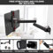 Feelhap Soporte de Tablet,Soporte Tablet Móvil 360 ° Giratorio Soporte Tablet Pared,Soporte Ajustable 10-45cm Universal Soporte Tablet para Tablet,teléfonos u Otros Dispositivos de 4 a 13 Pulgadas