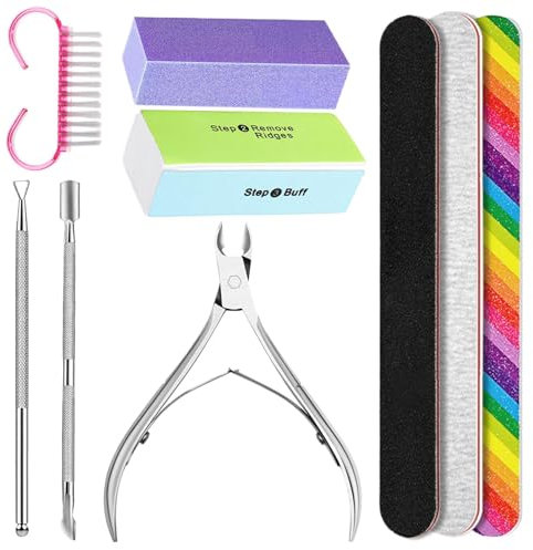 Kit de manucure et pédicure en acier inoxydable pour la maison, le spa, les salons de manucure et de pédicure