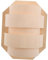 MAGICLULU Lámpara De Sauna Sencilla Cubierta Protectora De Bombilla De Sauna Accesorio De Pantalla De Lámpara De Madera Para Sala De Sauna