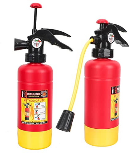 Milisten 2pezzi Water Shooter Giocattoli Estintore Per Giocattoli Da Spiaggia e Piscina Interattivi Per Acquatiche Resistente Senza Perdite