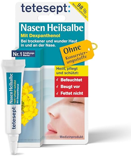 tetesept Nasen Wundsalbe, Wund- und Heilsalbe, 5 g
