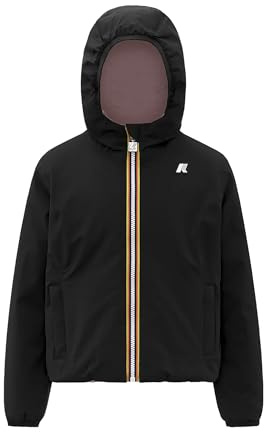 K-Way Giubbotto BAMBINA - BLACK PURE - ROSE PINKISH K71339W BBM 12A
