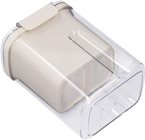 Keenso Feinmaschiger Joghurtfilter, Praktisches Sieb mit Timer für Hafermilch, Griechischer Joghurtbereiter, Nussmilch 5,2 Zoll X 3,8 Zoll X 7,1, Material AS PP
