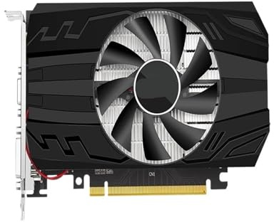 kvcccss 1/2/4GB Graphics Card DDR3/DDR5 Desktop Gaming Video Card HDMI-Compatible VGA DVI PCI-E 16X Low Profile Graphics Cards For PC(GT730 DDR5 2G)