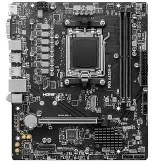 Placas Base Fit For MSI Pro A620M-E Nuevo Micro-ATX AMD A620 DDR5 6400+(OC) MHz M.2 PCIe 4.0 X16 96G Compatible con Ryzen™ Serie 7000 AM5