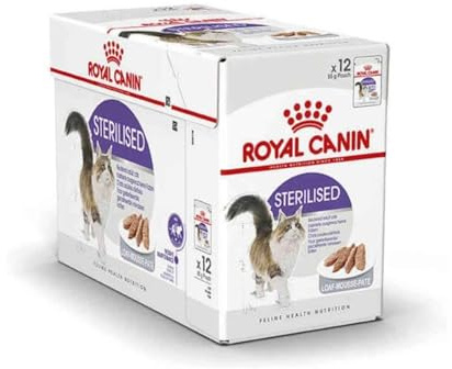 Royal Canin Sterilised Care in Gravy Adult Wet Cat Food 85g (Pack of 12)