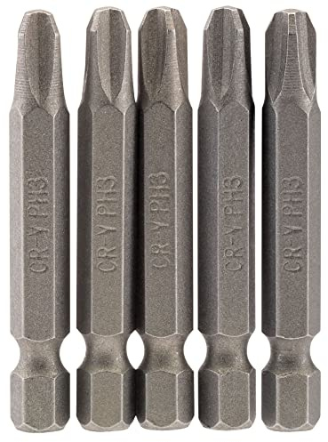 Draper 64290 no.3 1/4 hex. Cross Slot Insert bit 50mm Long x 5