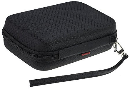 Navitech Black mp3 / Mini DAB FM Digital Music Radio Hard Carry Case Cover Compatible With The Sony XDR-S41D