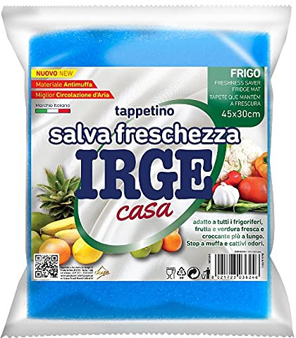 IRGE Tappetini Frigo Salvafreschezza, Multicolor