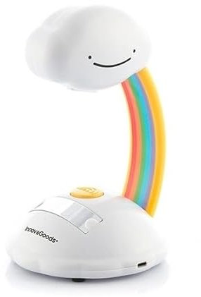 Veilleuse pour enfant nuage avec projection arc-en-ciel lampe
